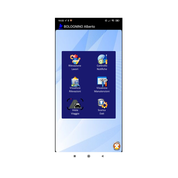 Gimi Mobile App - Menù